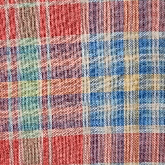 Vineyard Vines Murray Shirt Medium Multicolor Plaid Long Sleeve Button Up Shirt - Picture 7 of 16